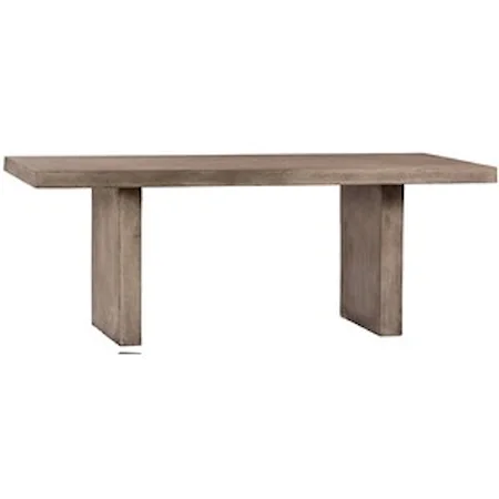 Santino Concrete Outdoor Dining Table